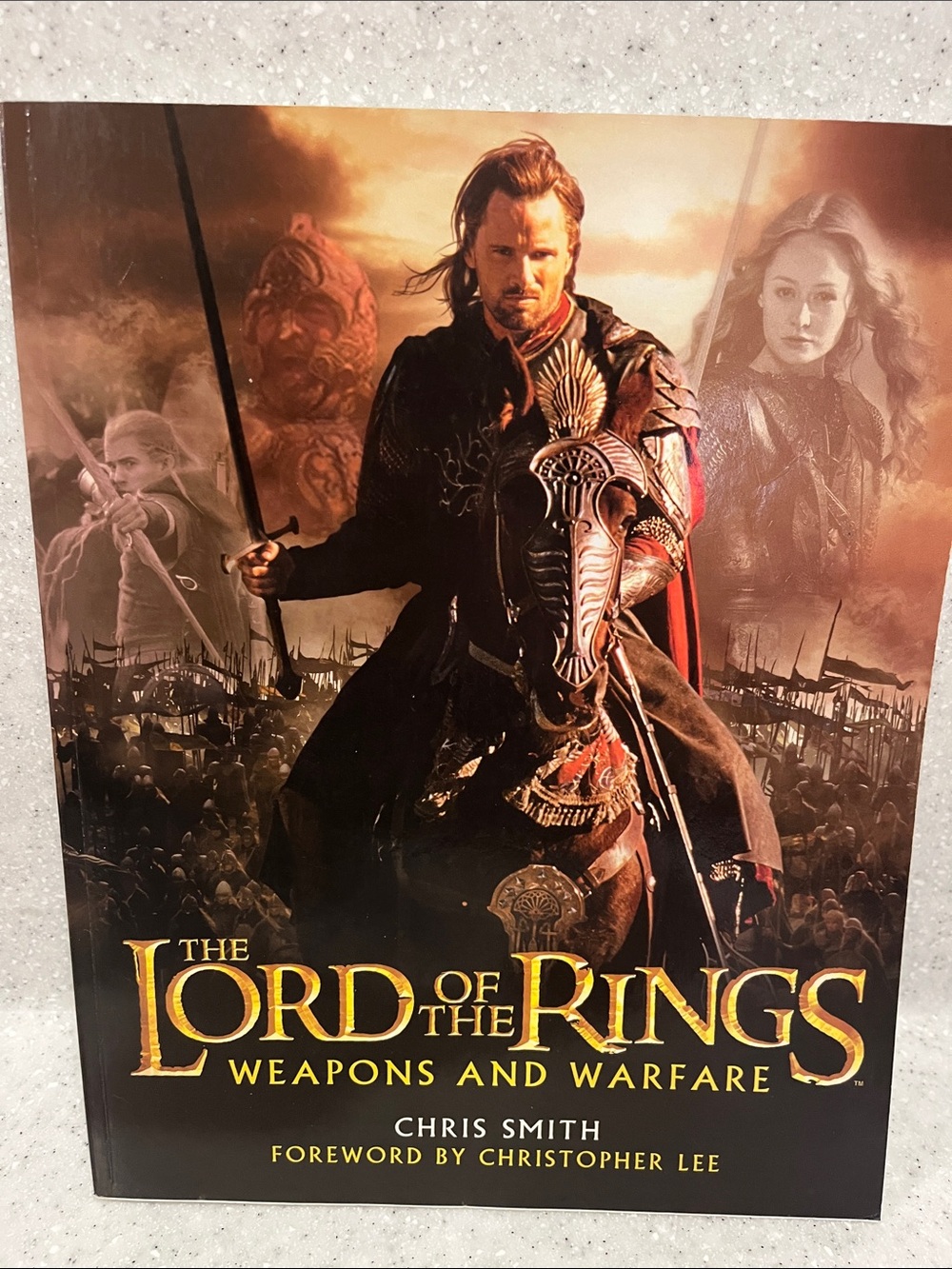The LORD Of The RINGS Weapons and Warfare PB Book Vintage 2003